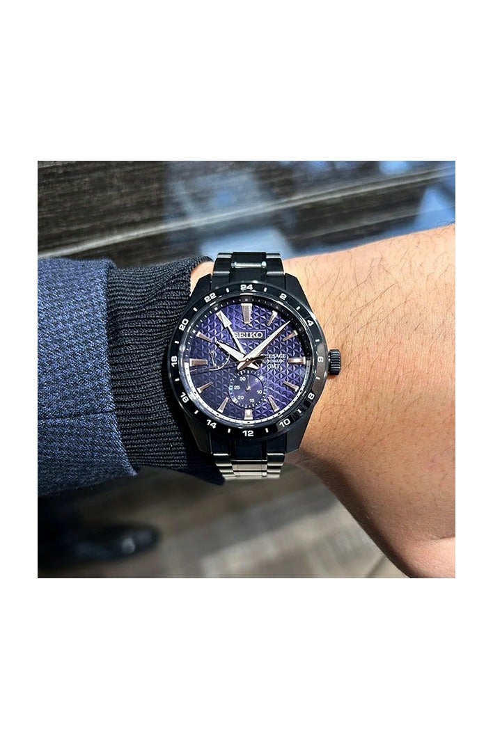 سيكو Seiko Presage Prestige Line Sharp Edge Series Limited Edition Automatic GMT Akebono SARF023 - Image 3