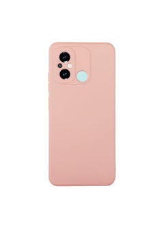 HuHa Case Cover For Xiaomi Poco C55 / Redmi 12C ENKAY Hat-Prince Liquid Silicone Shockproof Soft Phone Case Pink 