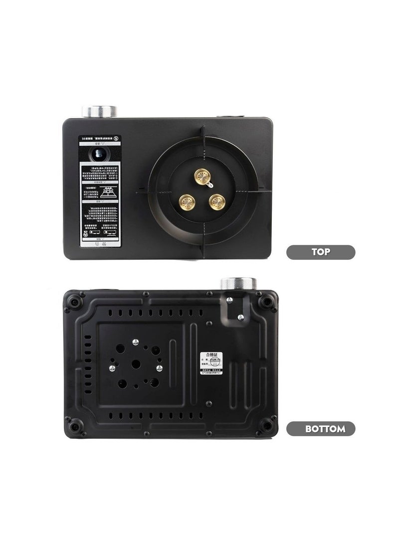 Macon Portable Single Burner Butane Gas Stove (Black),Compact Outdoor Camping Cooker ,Auto Ignition, Windproof Design, Safety Shut-Off, Ideal for Home, Picnic, Hiking & Travel - Image 2