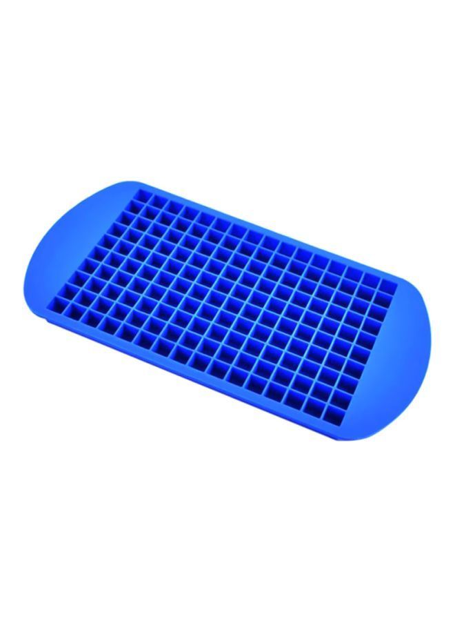 NIBEMINENT Silicone Ice Cube Mold Tray Blue 23.8x12.1x1.1cm - Image 1