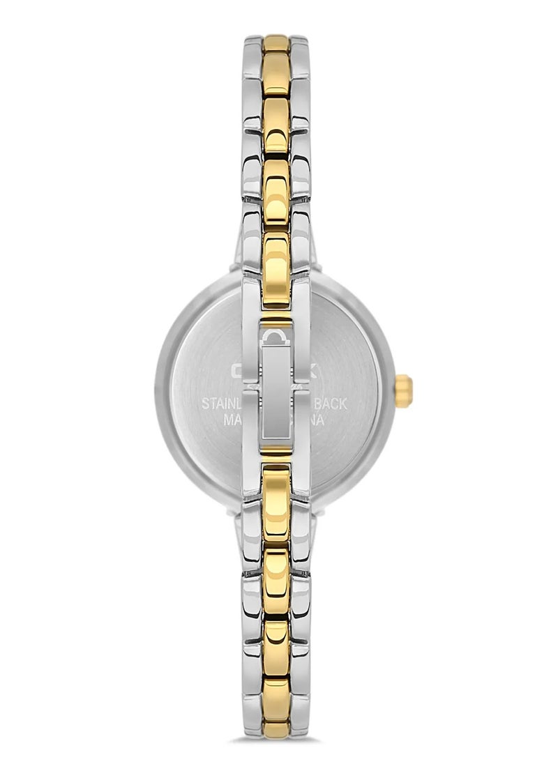 OMAX Omax Women's Luxury Wrist Watch, Watches for Women, Stainless Watches, Steel Silver Band, White Analog Dial, Waterproof Watch, 1 Year Warranty  - Image 3