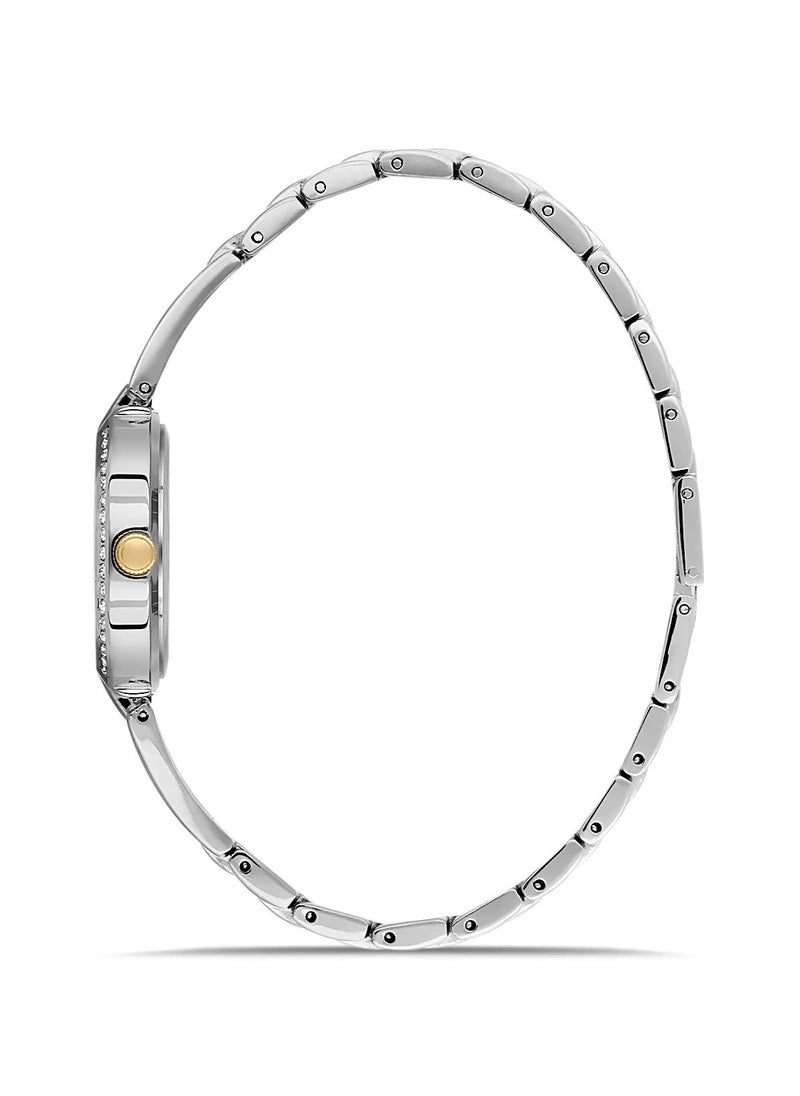 OMAX Omax Women's Luxury Wrist Watch, Watches for Women, Stainless Watches, Steel Silver Band, White Analog Dial, Waterproof Watch, 1 Year Warranty  - Image 2
