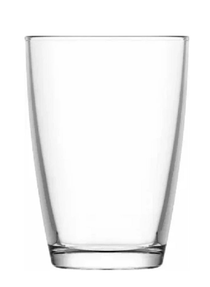 LAV 3 Pieces Vega Long Drink Tumbler Set 415 Ml - Clear - Image 1