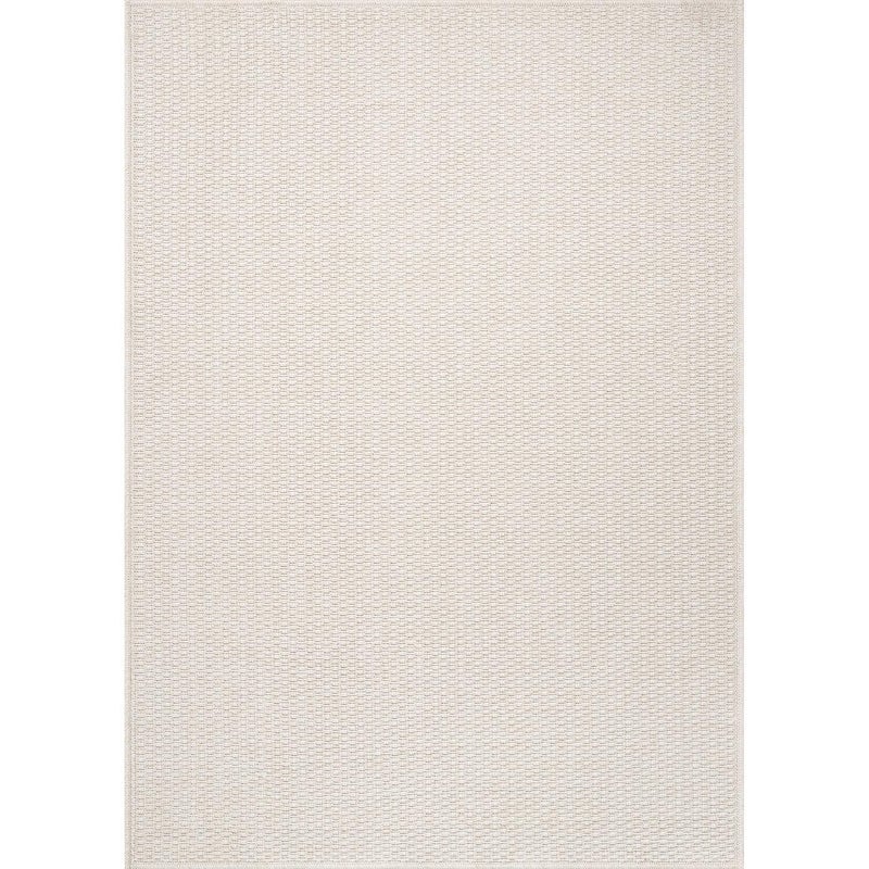 Luul Home Easy Jute Rugs 4x6 White Color Living Room Indoor Outdoor Area Rug for Farmhouse Patio and Kitchen Rug High Traffic Washable Easy to Clean Solid Boho Woven Design Outside Carpet (4 x 6) - Image 2