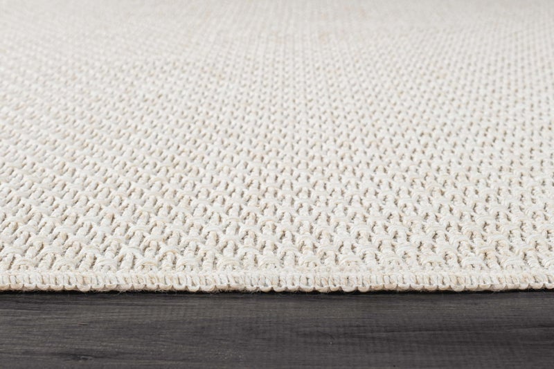 Luul Home Easy Jute Rugs 4x6 White Color Living Room Indoor Outdoor Area Rug for Farmhouse Patio and Kitchen Rug High Traffic Washable Easy to Clean Solid Boho Woven Design Outside Carpet (4 x 6) - Image 5