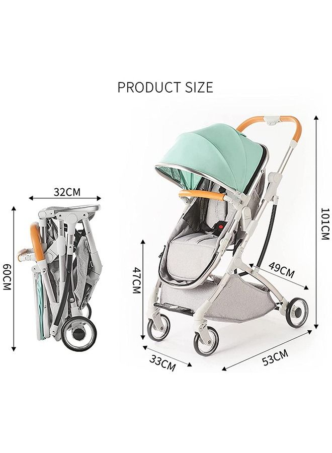 ليموس عربة أطفال محمولة للسفر عربة أطفال حديثي الولادة بتصميم خاص - Image 2