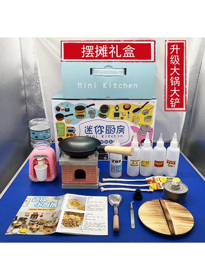 Mini Small Kitchen Stall Small Kitchen Night Market Stall Project Square Stall Real Cooking Kitchen Market Hot Sale - Image 2