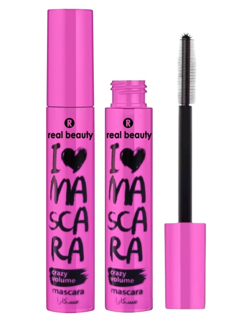 ريال بيوتي ماسكرا اكستريم كريزي فوليوم