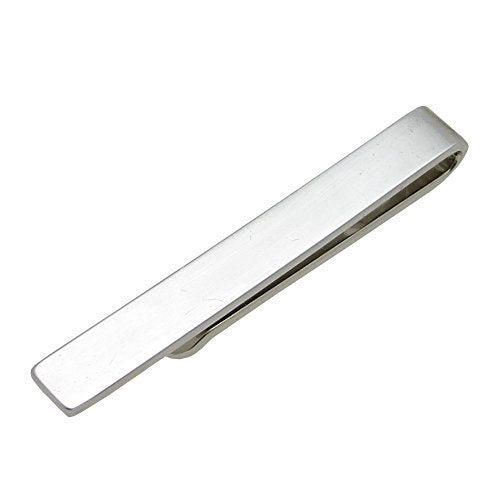 Modern Elements Tie Clip Bar Metallic Finish - Firm Hold and Perfect For Skinny Ties (Chrome) - Image 5