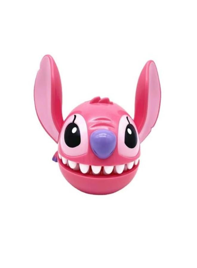 ستيتش لعبة عض الأسنان بالإصبع - لعبة مسلية على طريقة طبيب الأسنان (وردي) - Image 3