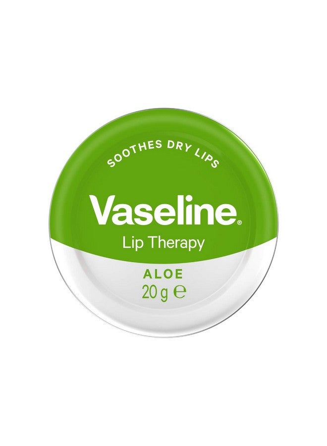 Vaseline Lip Therapy | Vaseline Lip Balm | Lip Moisturizer for Very Dry Lips | Aloe | 20g - Image 1