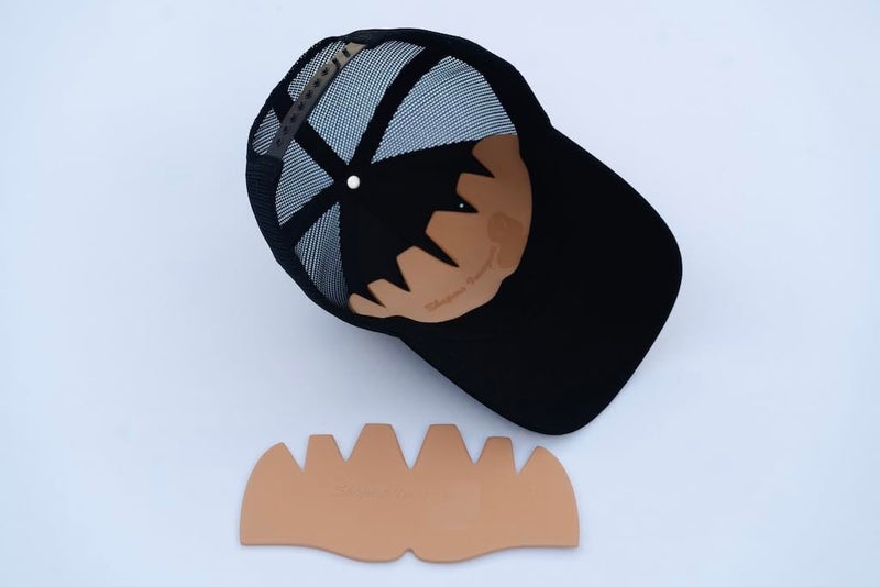 Shapers Image 3 Pack White EVA Foam MeshPro Cap Shaper Inserts for Trucker Mesh Caps Washable Reusable Netback Hats - Image 5