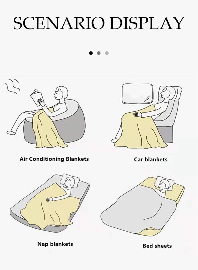 DUNISO Sofa cover, chenille tassels sofa blanket, line patterned towel blanket, one piece furniture protective cover, dust proof and non slip, suitable for all seasons, suitable for double sofa, 180 * 230cm - Image 5