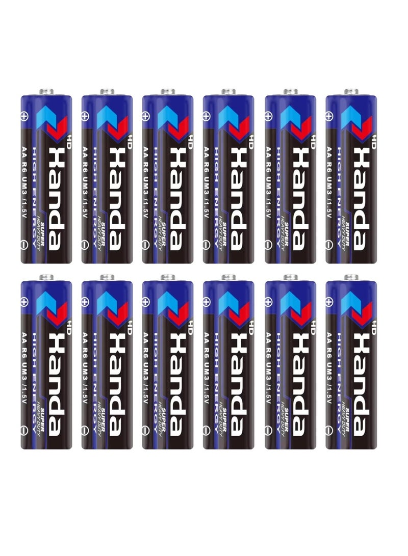 HANDA 12-Pack AA Battery Alkaline High-Performance Batteries 1.5 Volt - Image 1