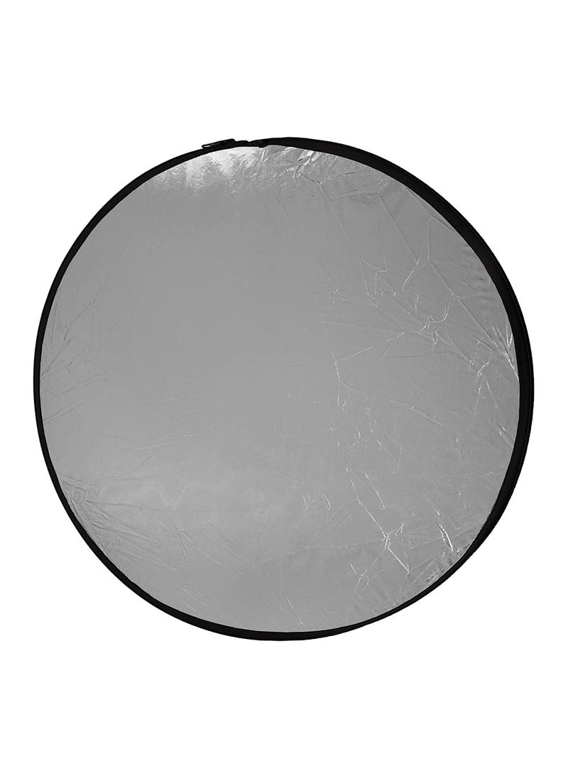 Fotodiox Fotodiox 22in 5-in-1 Collapsible Reflector Panel with Bag for Photography and Video - Black, Gold, Silver, Translucent, and White Panel  - Image 5