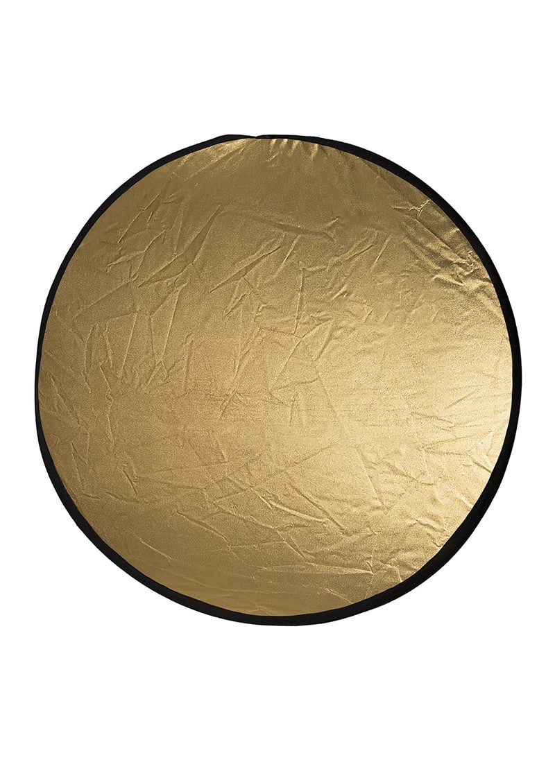 Fotodiox Fotodiox 22in 5-in-1 Collapsible Reflector Panel with Bag for Photography and Video - Black, Gold, Silver, Translucent, and White Panel  - Image 4