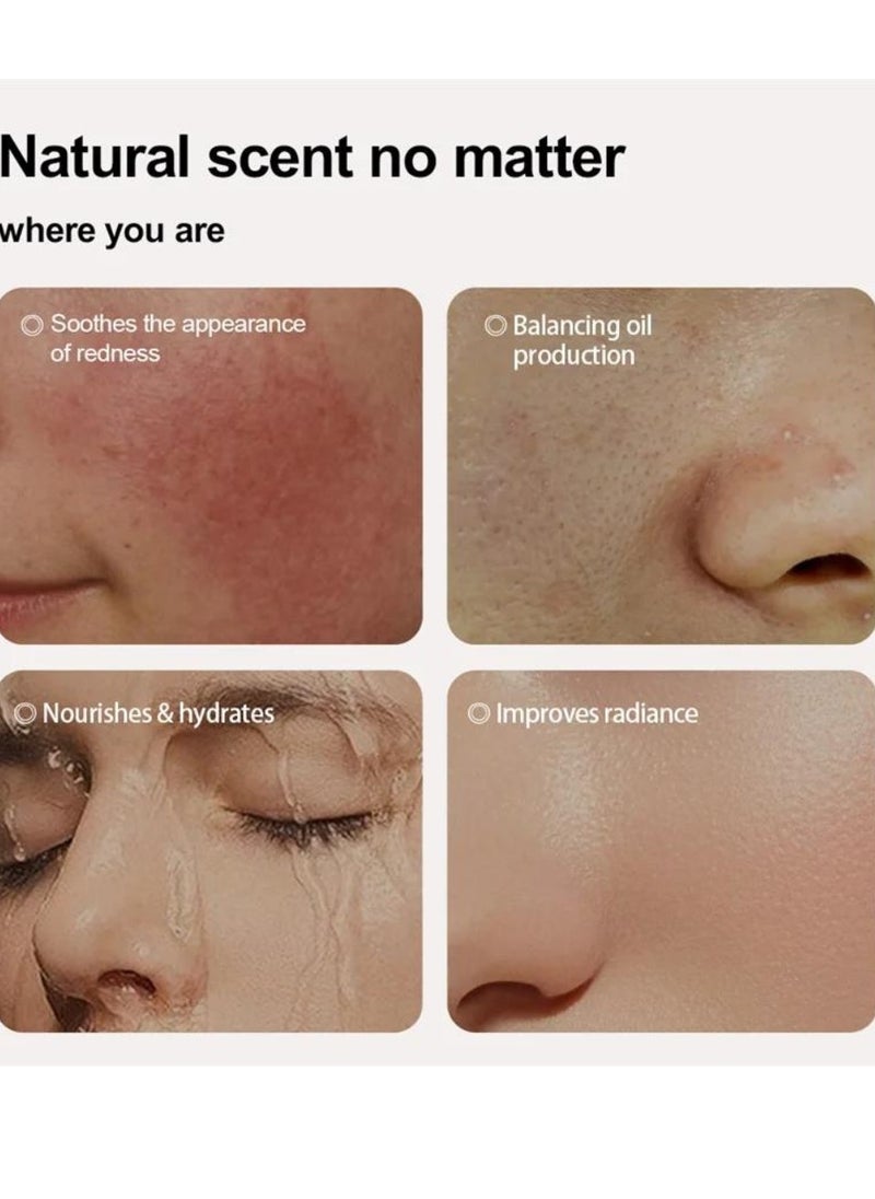 FLORA RUBY - Rosemary Clarifying Facial Oil Clarifying Skin Tone Soothes the Appearances of Redness and Puffiness Rosemary Essential Facial Oil for Face and Skin Moisturizing and Nourishing 15ml - Image 1