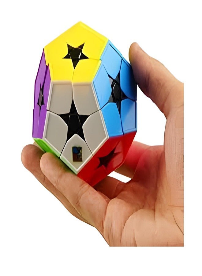 مكعب السرعة كيوبسكوول كيلومينكس ميجامينكس 2x2 - لغز سلس وسريع بدون ملصقات للأطفال والكبار | لعبة ذهنية للتعلم وتدريب المنطق وتخفيف التوتر - Image 3