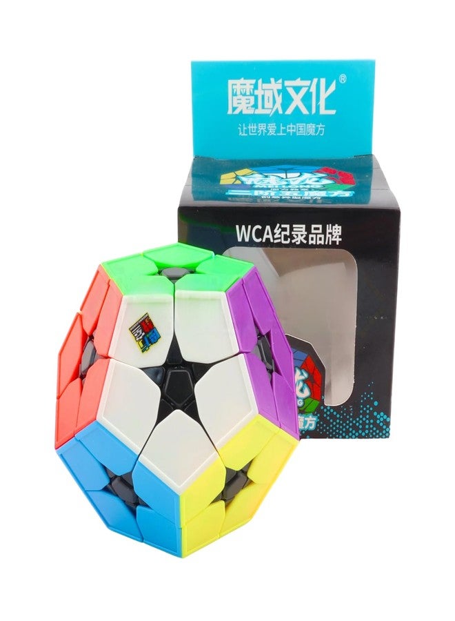 مكعب السرعة كيوبسكوول كيلومينكس ميجامينكس 2x2 - لغز سلس وسريع بدون ملصقات للأطفال والكبار | لعبة ذهنية للتعلم وتدريب المنطق وتخفيف التوتر - Image 5