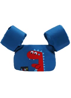 Generic Toddler Swim Vest Kids Water Wings Arm Floaties for 30-50 Pounds Infant Safety Swim Aid Jumper Inflatable Swim Arm Bands Float Sleeves Swimming Armbands for Sea/Pool/Beach/Training (Red Dinosaur)  - Image 1