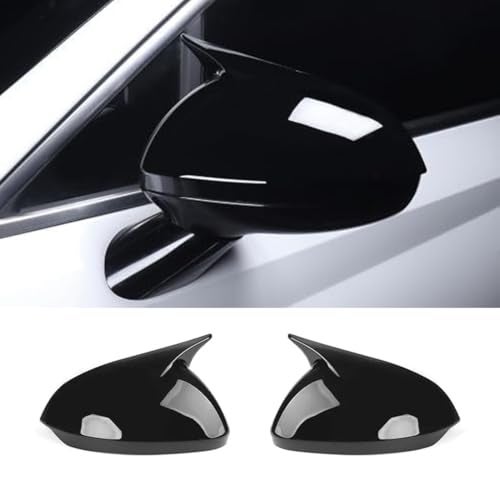 XITER Rear View Side Mirror Cover Side Mirror Cap for Hyundai Sonata 2024 2025 2026((Without Turn Signal,Glossy Black) - Image 1