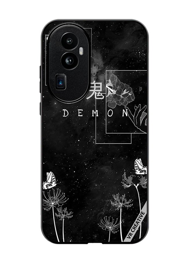 VR CREATIVE Protective Case Cover For Oppo Reno 10 Pro Plus Demon Design Multicolour - Image 1