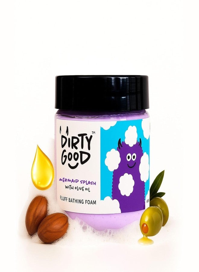 Dirty Good Kids Bath Wash & Body Butter Combo (3+ Years) – Gentle & pH Balanced | Sulphate, Paraben & Phthalates Free | Mermaid Splash Bath Wash (150g) & Pink Petal Rose Body Butter (120g) - Image 3
