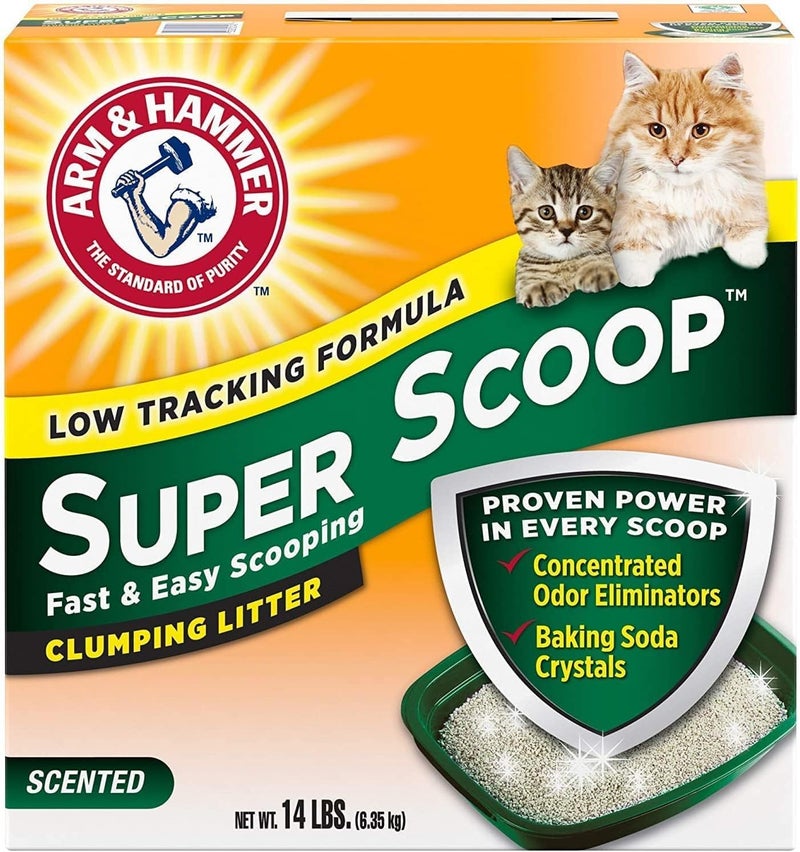 Arm & Hammer Super Scoop Clumping Litter, 6.35 kg - Image 1
