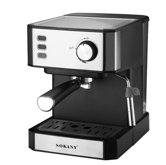 sokany Espresso coffee machine 850 watts 1.5 liters SK-04005 - Image 1