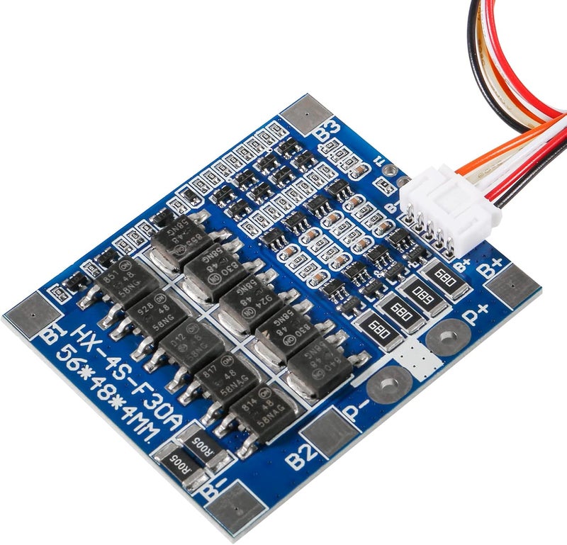 AITIAO 4PCS 4S 30A 12.8V 18650 Lithium Iron Phosphate Battery Protection Board LiFePO4 4S 30A BMS Balancing Charging Circuit PCB Board - Image 2
