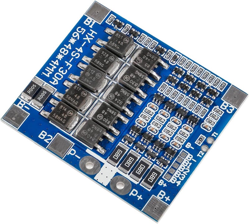 AITIAO 4PCS 4S 30A 12.8V 18650 Lithium Iron Phosphate Battery Protection Board LiFePO4 4S 30A BMS Balancing Charging Circuit PCB Board - Image 5