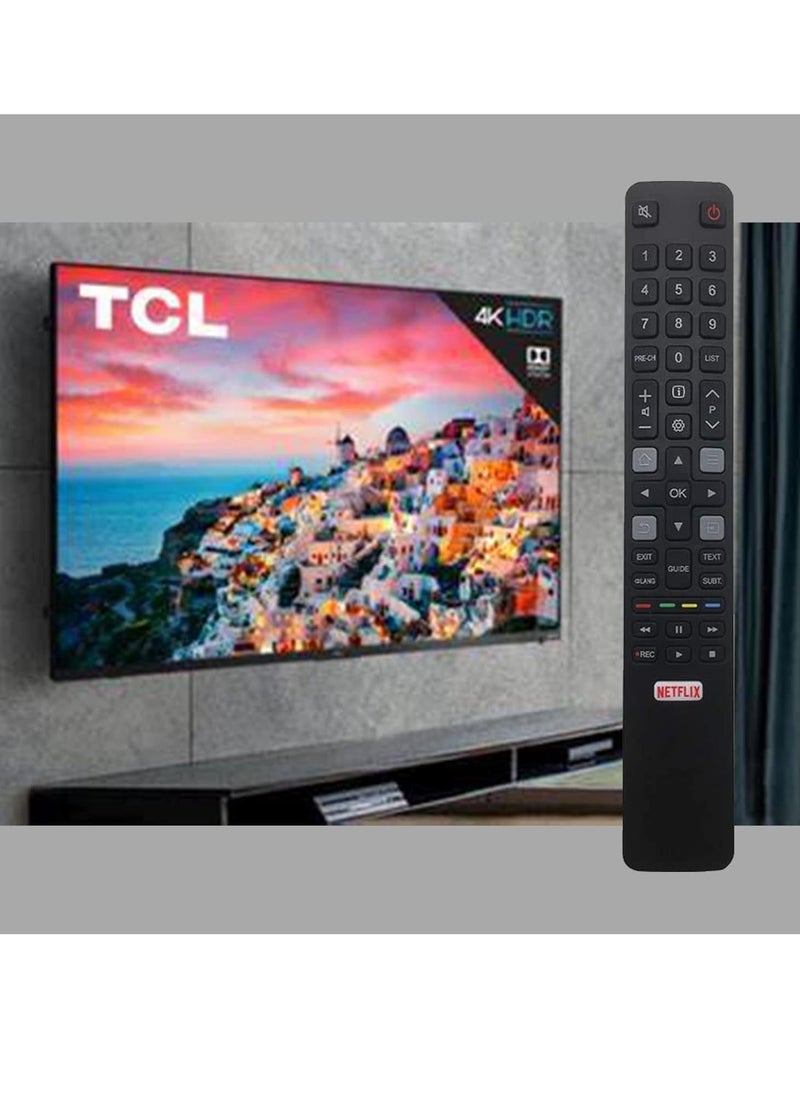 BGM Replacement Remote Control RC802N for Remote Control TCL Thomson 4K UHD LCD LED Smart TV 55EP660 55EP680 60EP660 65DC760 U49P6046 U49S7096 65DC766 65EP640 65EP660 65EC78 0 75EP660 U43P6046 with Battery  - Image 5