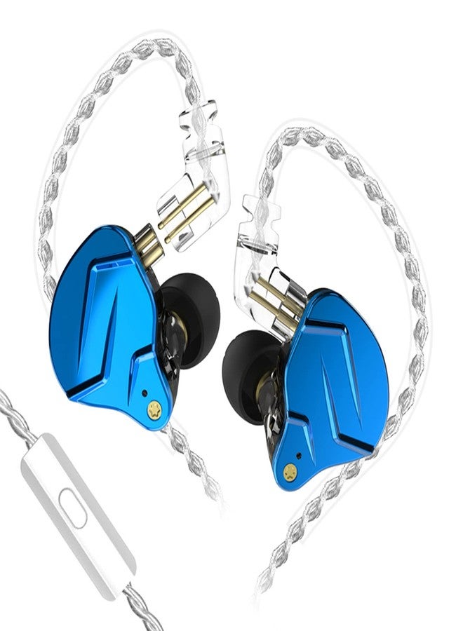 سي سي أيه سماعات أذن داخلية CCA KZ ZSN Pro X، سماعات رأس سلكية عالية الدقة للألعاب والرياضة، متوافقة مع الهواتف وأجهزة الكمبيوتر والأجهزة اللوحية. تتميز بمواصفات صوتية متوازنة (1BA و1DD). - Image 1