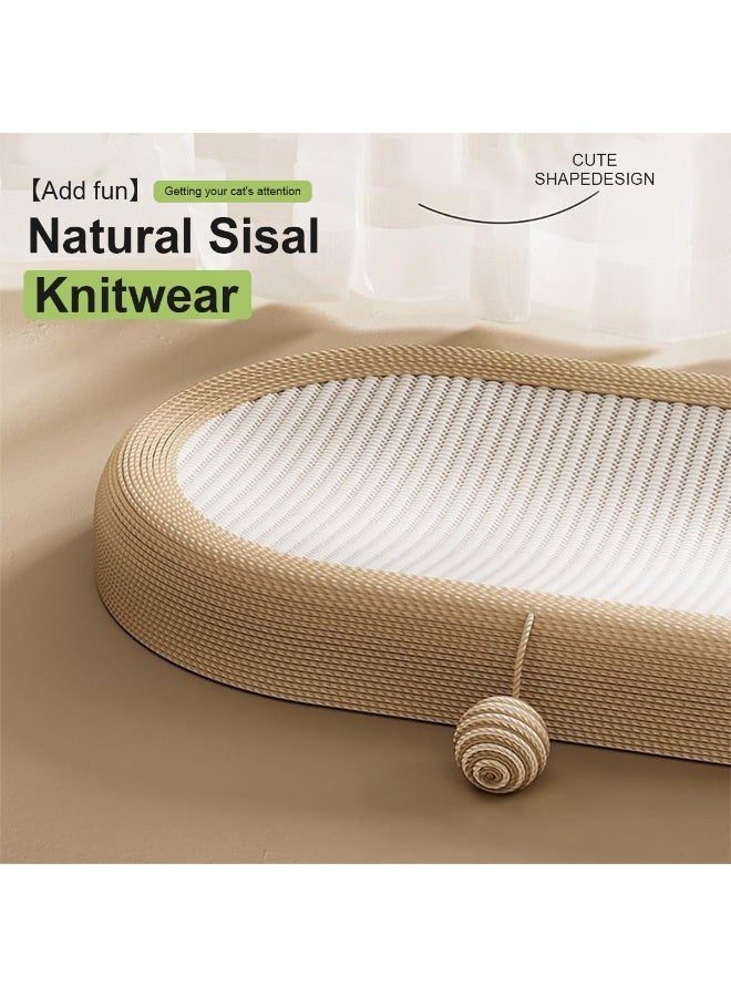 لوح خدش قطط (24 إنش) ثلاثي الوظائف مع كرة لعب - للقطط والجراء - Image 5