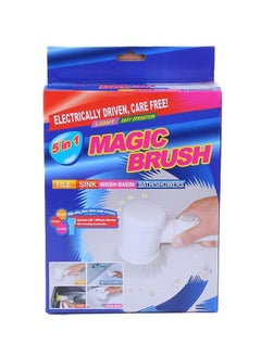 Generic Electric Cleaning Brush, 3 in 1 Magic Power Scrubber for Kitchen Bathroom Tub Shower Tile Carpet Bidet Sofas, Cordless Battery Powered Scrubber w/3 Brush Heads  - Image 1