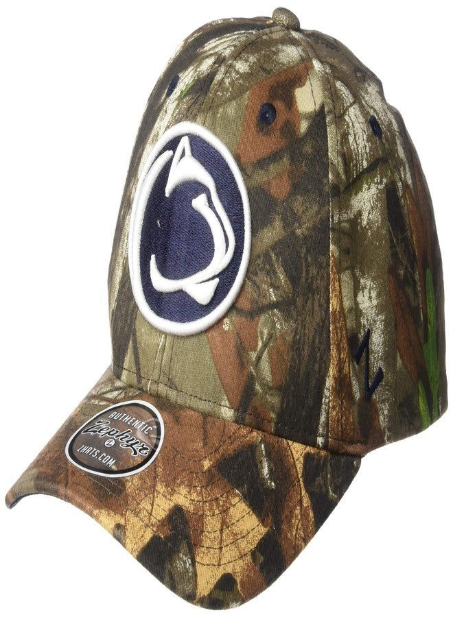 ZHATS NCAA Zephyr Penn State Nittany Lions Mens Remington Hunting Camo Hat, Adjustable, Next Camo - Image 1