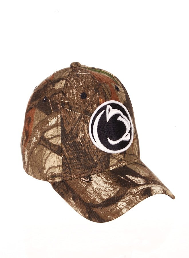 ZHATS NCAA Zephyr Penn State Nittany Lions Mens Remington Hunting Camo Hat, Adjustable, Next Camo - Image 3