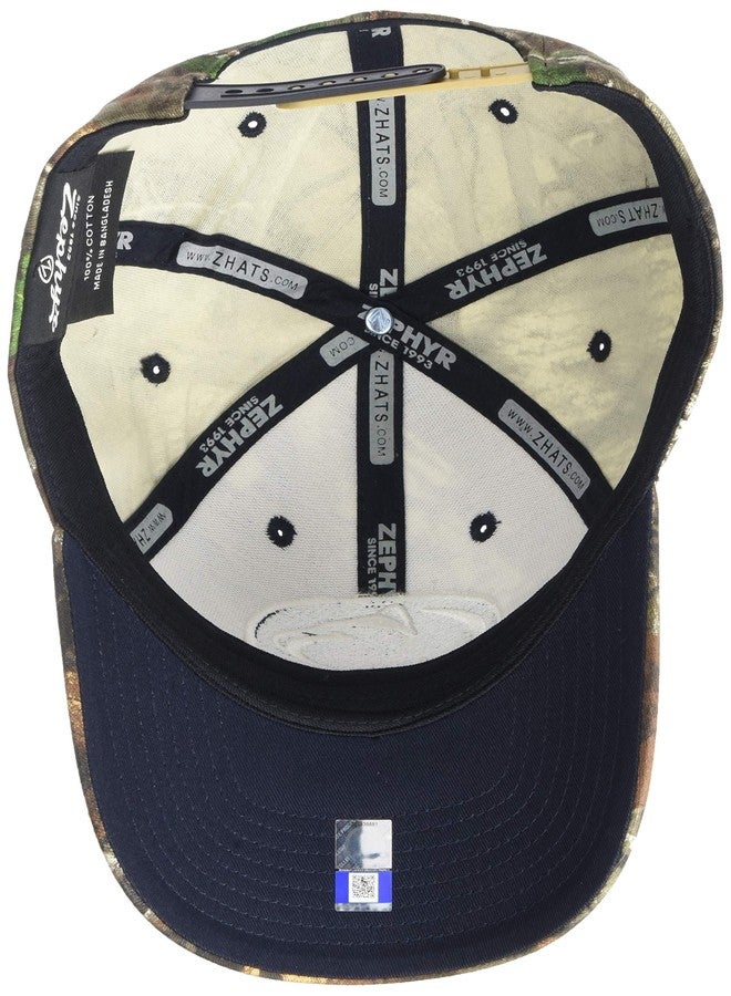 ZHATS NCAA Zephyr Penn State Nittany Lions Mens Remington Hunting Camo Hat, Adjustable, Next Camo - Image 2