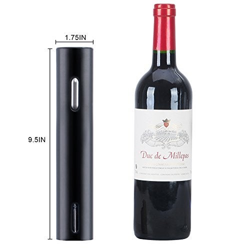 Olpad Electric Wine Opener Set Corkscrew Automatic Stainless Steel Wine Bottle Opener Foil Cutter, Wine Stopper, Wine Pourer Rechargeable Wine Opener for Wine Lovers - Image 3