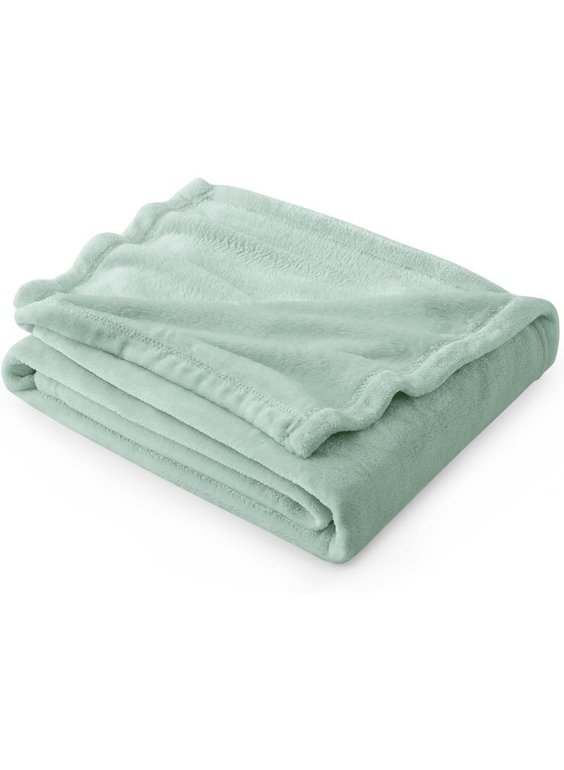 Y&D 60 x 80inch Flannel Double Layer Sofa Cover Blanket - Image 1