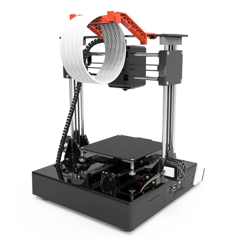 Mini 3D Printer: 100x100x100mm Build Size, Strong Compatibility - 2.4" Touchscreen & Detachable Platform, Fast Heating for Kids, Beginners, Home Small Projects - Image 2