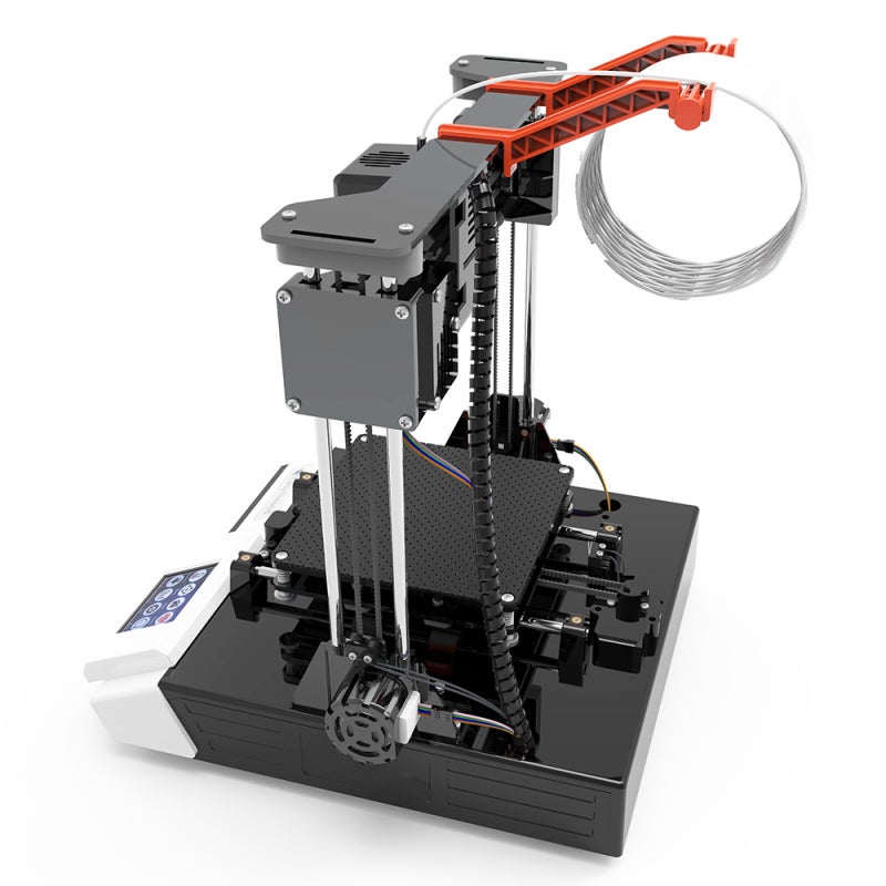 Mini 3D Printer: 100x100x100mm Build Size, Strong Compatibility - 2.4" Touchscreen & Detachable Platform, Fast Heating for Kids, Beginners, Home Small Projects - Image 4