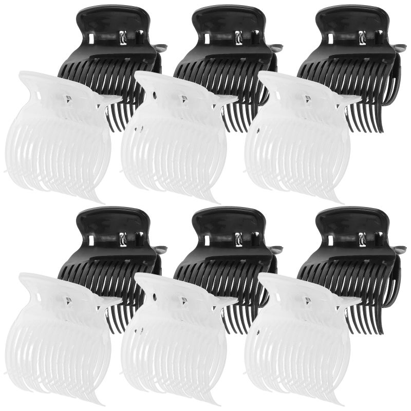 12 Pcs Hot Roller Clips Hair Curler Clips Replacement Hair Section Styling Clips Hairdressing Tools For Women Girls - Image 5