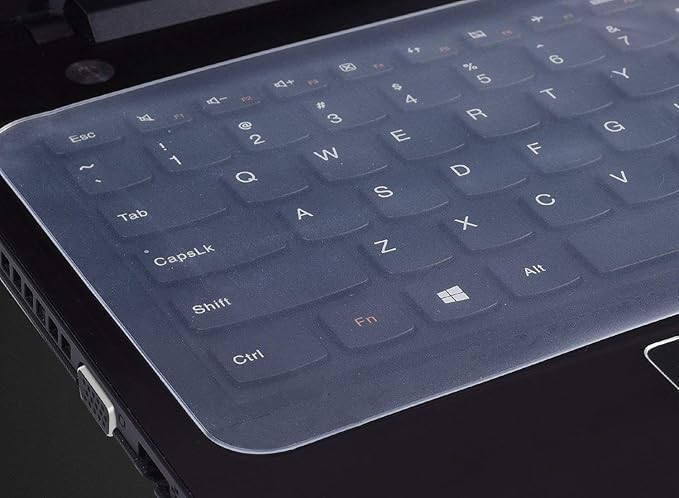 VELTO ENTERPRISES 15.6” Universal Silicone Laptop Keyboard Protector | Laptop Keyguard Cover | Keyboard Dust Cover | Waterproof & Dust-Proof Protective Skin (36.5 x 13.5 cm) - Image 4