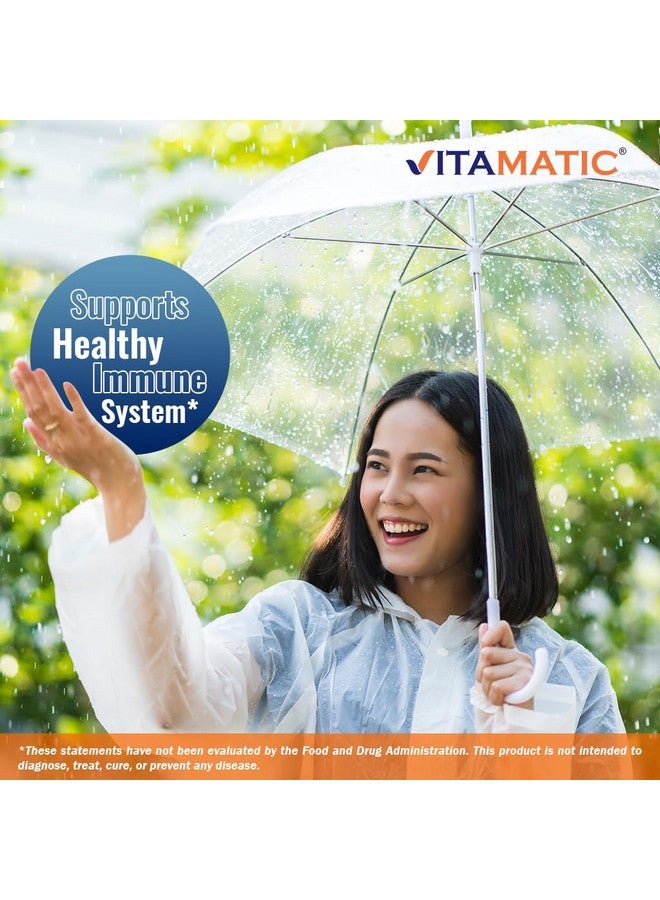 Vitamatic Zinc 50mg as Zinc Gluconate - Immunity Boosting Supplement 120 Tablets - Image 5