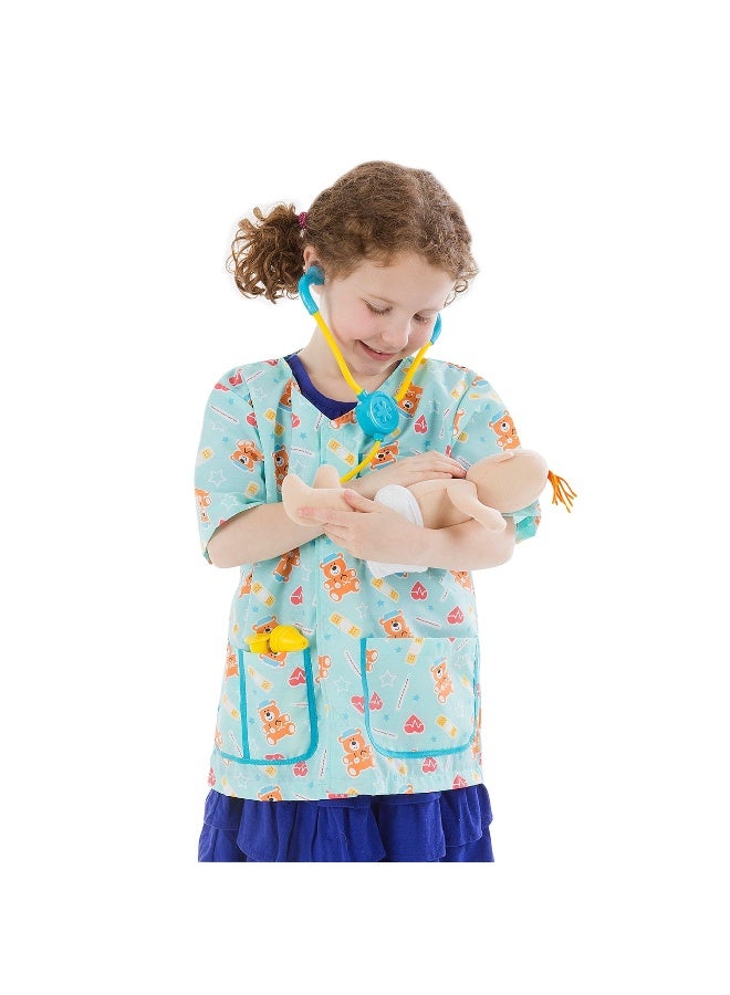 Melissa & Doug Pediatric Nurse Role Play Costume Set - Image 3