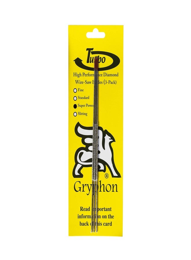 Gryphon Turbo Super Power Wire Saw Blades - 3 Pack - Image 1