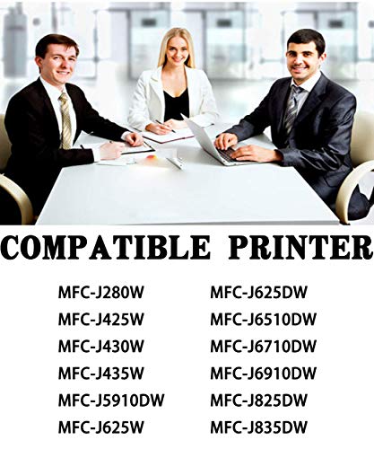 CP Compatible Ink cartridge Replacement for LC-75, 4BK,2C,2M,2Y, 10 Pack - Image 2