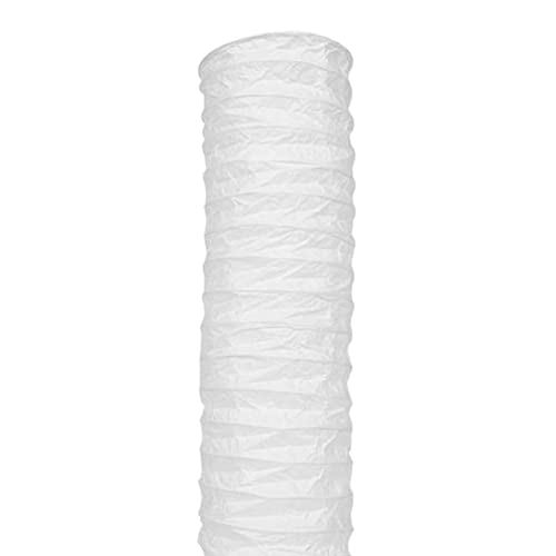CALANDIS® White Paper Design Floor Lamp Shade For Living Room Contemporary | 1 Piece Paper Floor Lamp Shade - Image 3