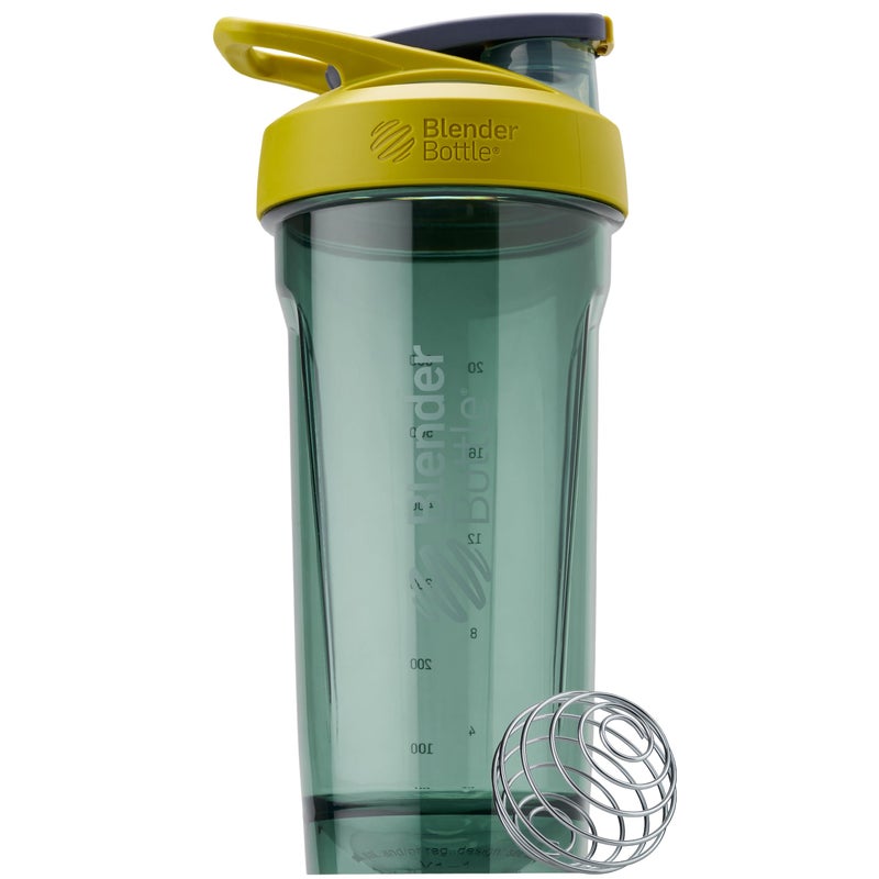 BlenderBottle زجاجة خلط بلندر بوتل الرياضية مع خفاقة سلكية، 28 أونصة، صفراء - مشروبات البروتين والترطيب للرياضيين وعشاق اللياقة البدنية، خلط سهل، متينة وخفيفة الوزن، غطاء قابل للقفل - Image 1